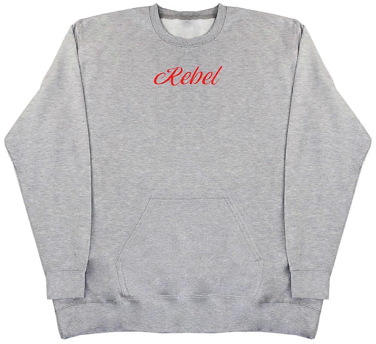 Rebel - Huge Oversized Hoodless Hoodie