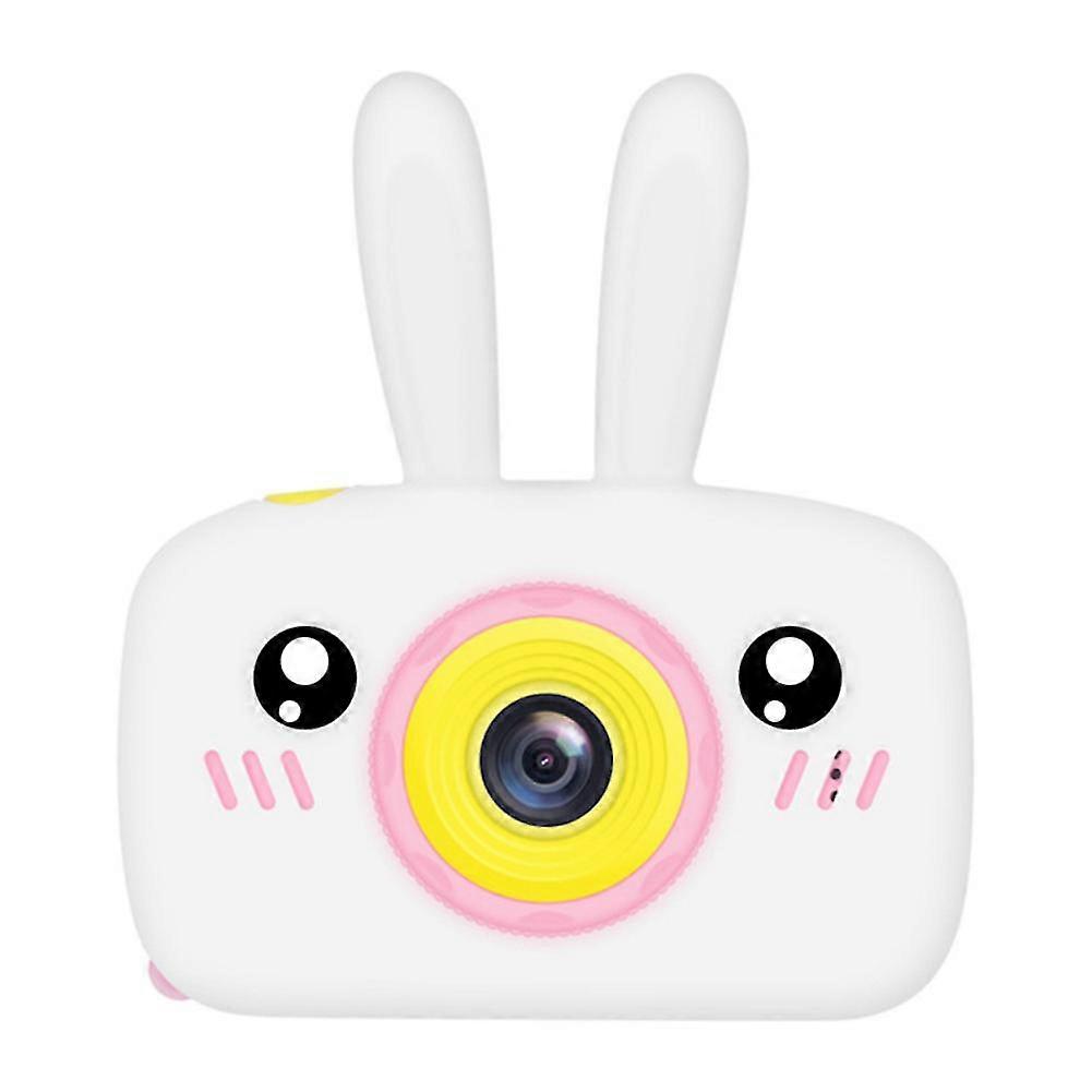 ミニデジタル子供キッズカメラピンクブルーバニーHD 1080p LCDカメラ玩具