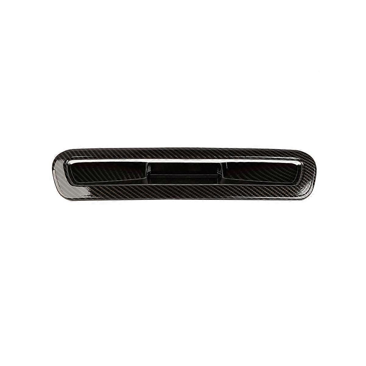 Rear Door Handles Cover Trim for 2020-2023 2021-2023 - ABS Carbon Fiber