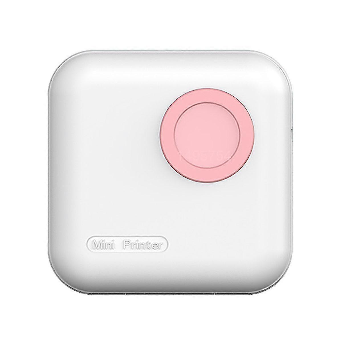 Portable Mini Thermal Printer Bluetooth Inkless Printing for Student Home Record Life Drawing Print Work with APP-A