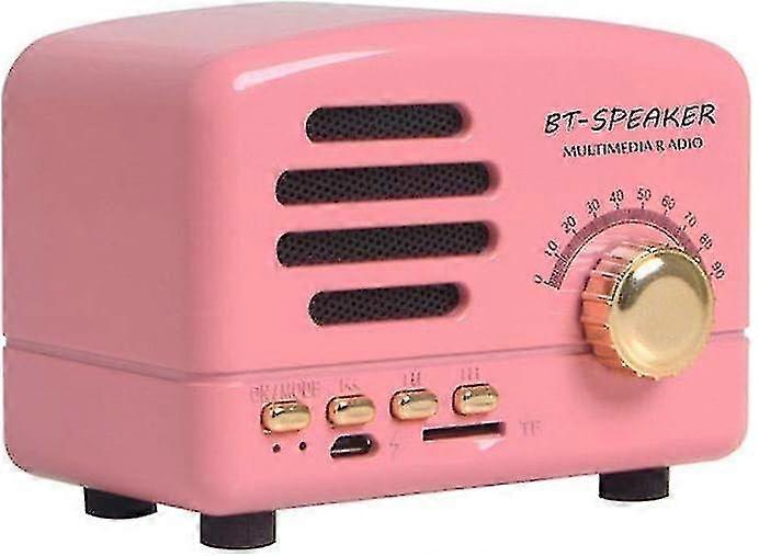 Portable Retro Am Fm Support Card Receiver - Mini Vintage Radio With Stereo Shortwave Pocket Usb Bluetooth Speaker