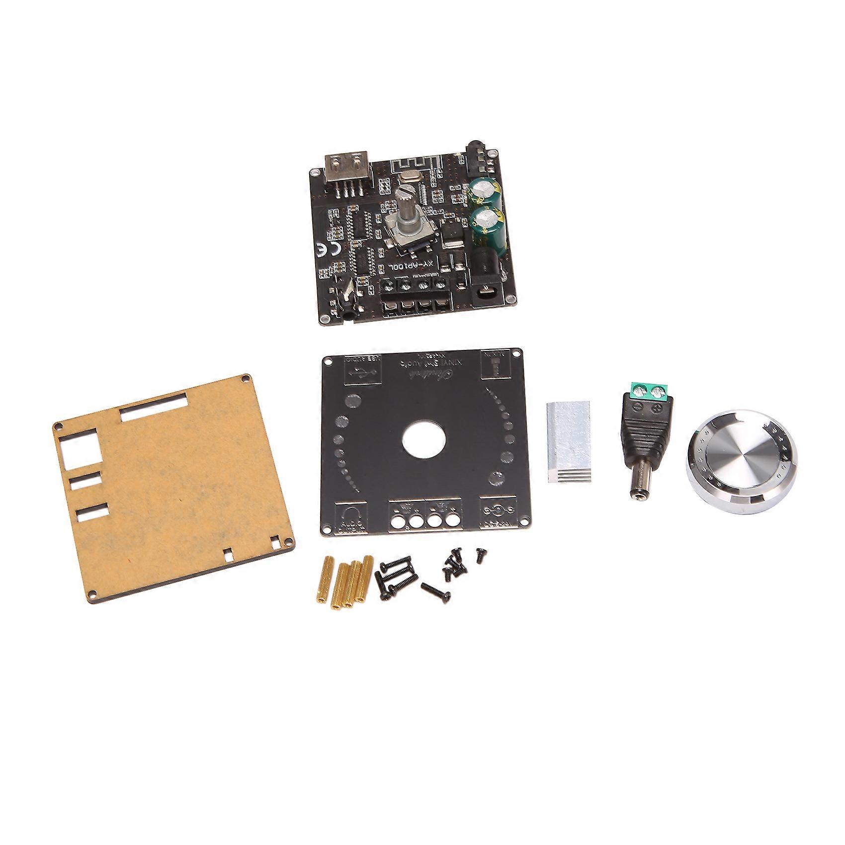 XY-AP100L 100WX2 Bluetooth 5.0 Stereo Amplifier Board AUX USB Sound Card Digital Amp Amplificador D