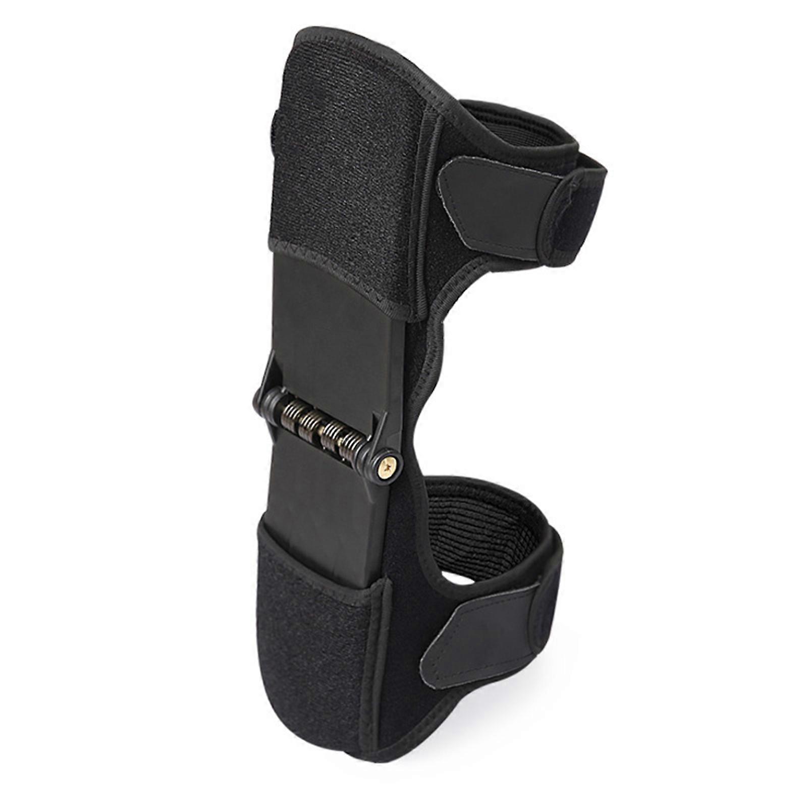 Knee Protection Booster with Adjustable Fastener Tape Soft Breathable Joint Support Spring Knee Stabilizer Pad Protective Gear