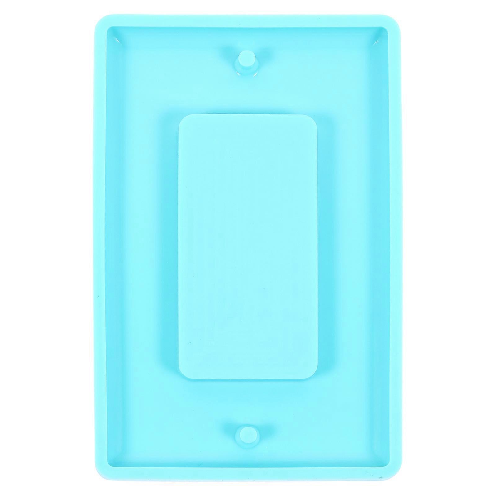 Practical Switch Panel Mold DIY Silicone Mould Simple Crystal Epoxy Mold