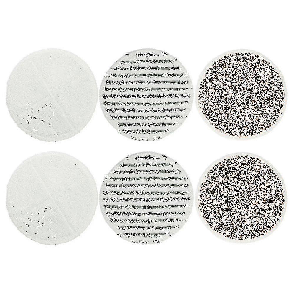 6パックスチームスピンモップパッドセットビッセルスピンウェーブ2124 2039 2037と互換性があります