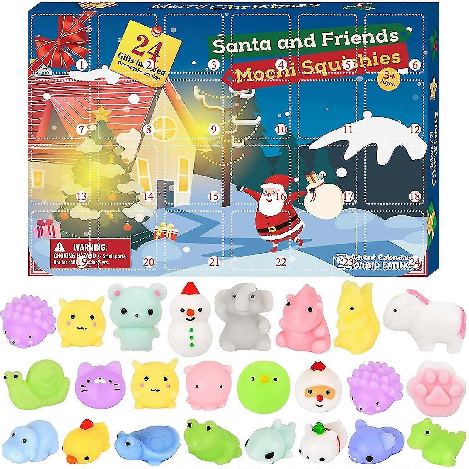 2021 Christmas Gifts Advent Calendar Countdown Calendar With 24 Small Doors