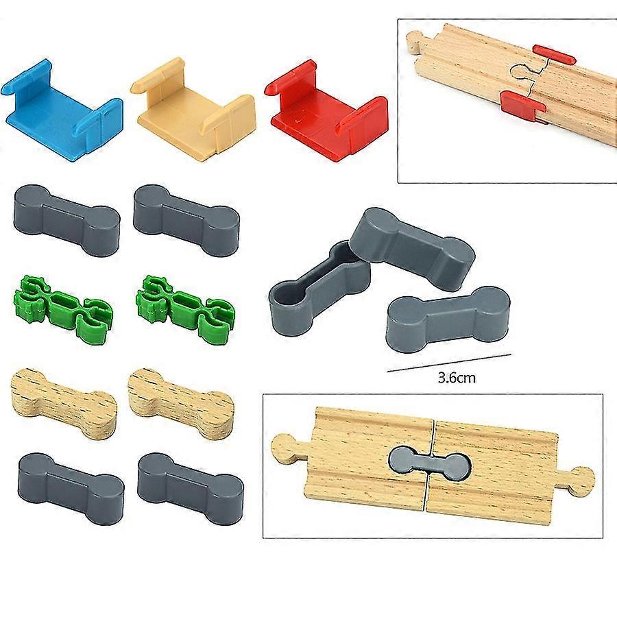 Railway Connect Fixer Track Set Accessories Connector Toys H Fit Track Toys Educatal