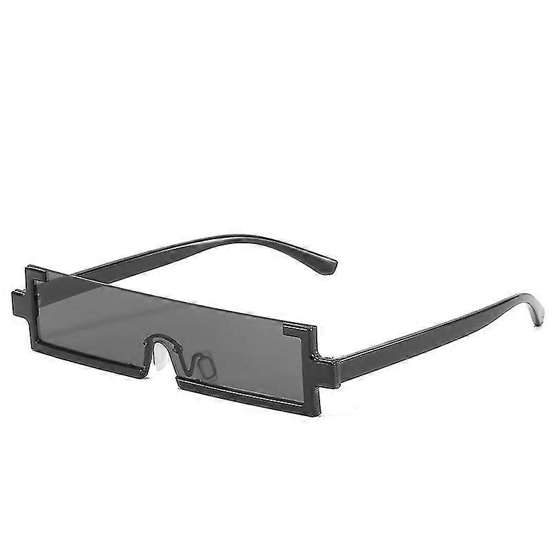 Fash Square S Sunglasses Women Retro Vinta Rimless Sun