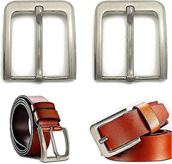 ZK- 2pcs Square Belt Buckles, Belt Buckle, Single Jaw Replacement for belts up to 38-40mm