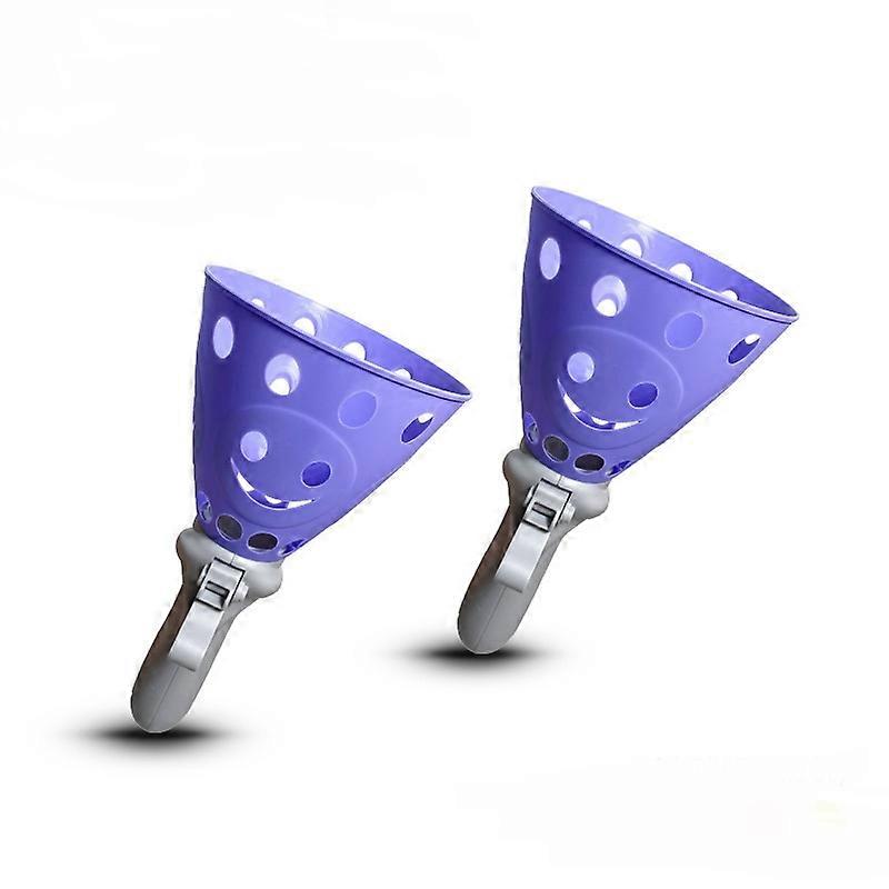 ZK-Blue Puzzle Elastic Toss Ball, 2 Launchers + 4 Balls Parent-child Interaction