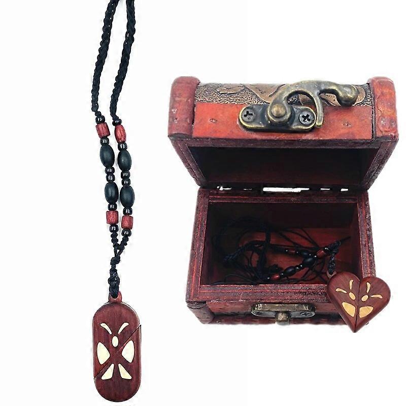 魔术师角色扮演木质项链吊坠情侣定制照片手工制作男女通用首饰道具