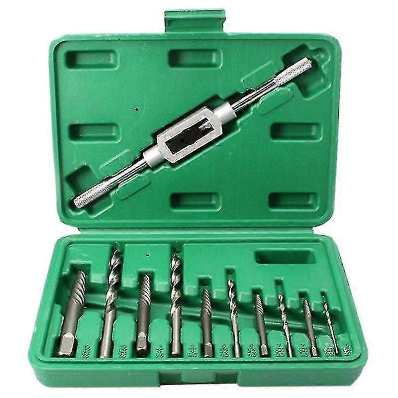 Broken Screw Extractor 11pcs Broken Screw Drill Bits And Bolt Extractor Set Fasteners Removed Tool Drill Bit Bolt Stud Removal Tool Kit