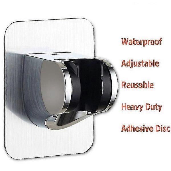 Adjustable Self-adhesive Handheld Shower Stand With Adhesive 3m Tray