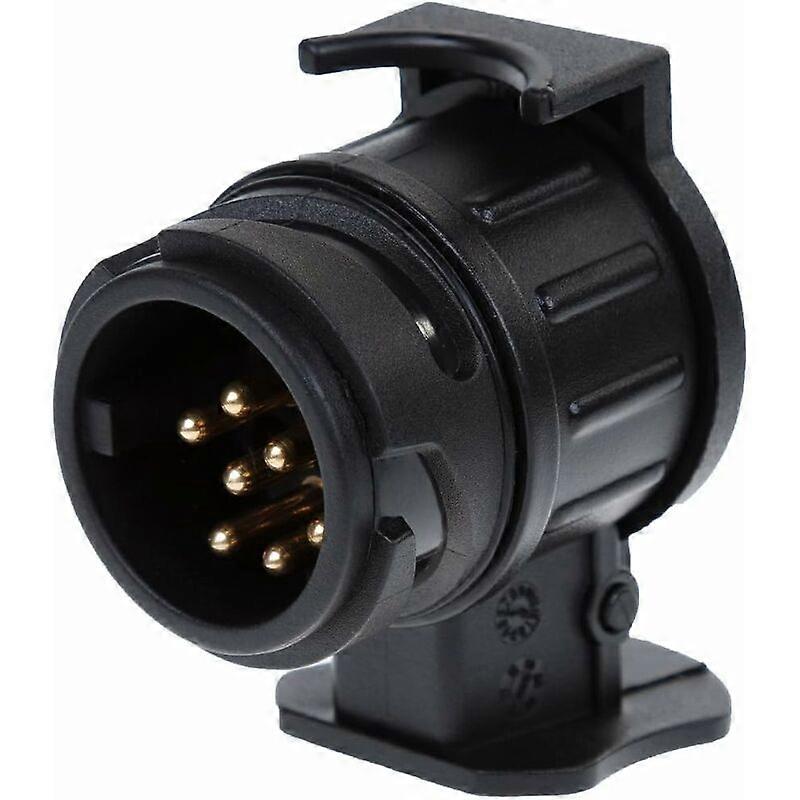 Adapter for 13-pin to 7-pin trailer hitch socket