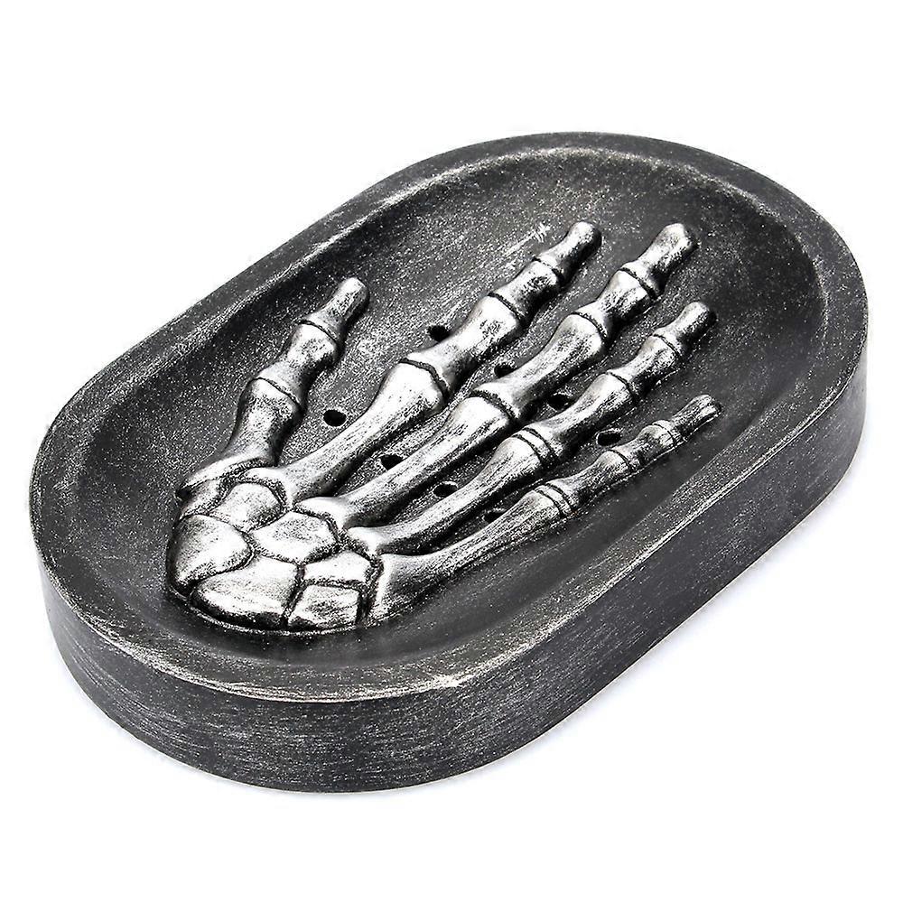 1Pcs Resin Skeleton Hand Bone Soap Rack