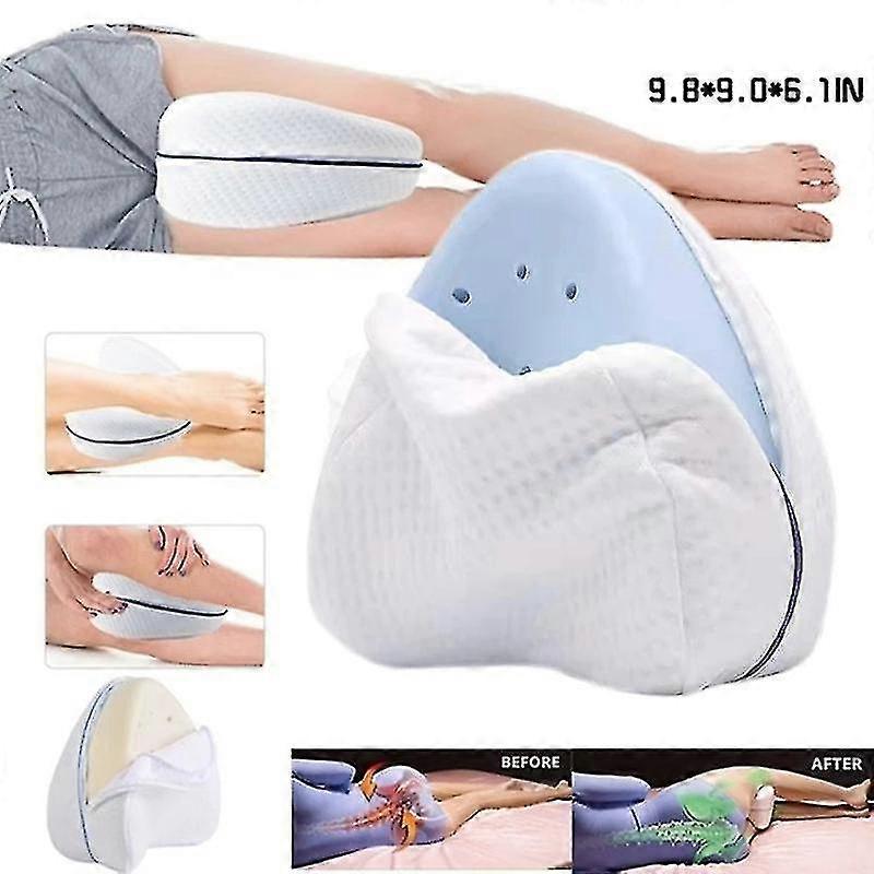 1pcs Memory Foam Memory Cotton Leg Pillow Sleeping Orthopedic Sciatica