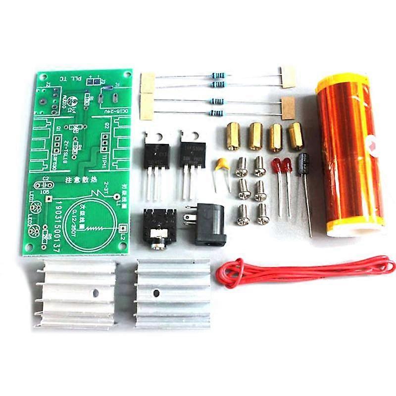 1Set Mini for Coil Kit 15W Mini Music Coil Plasma Speaker Wireless Transmission DC 15-24V DIY Kits