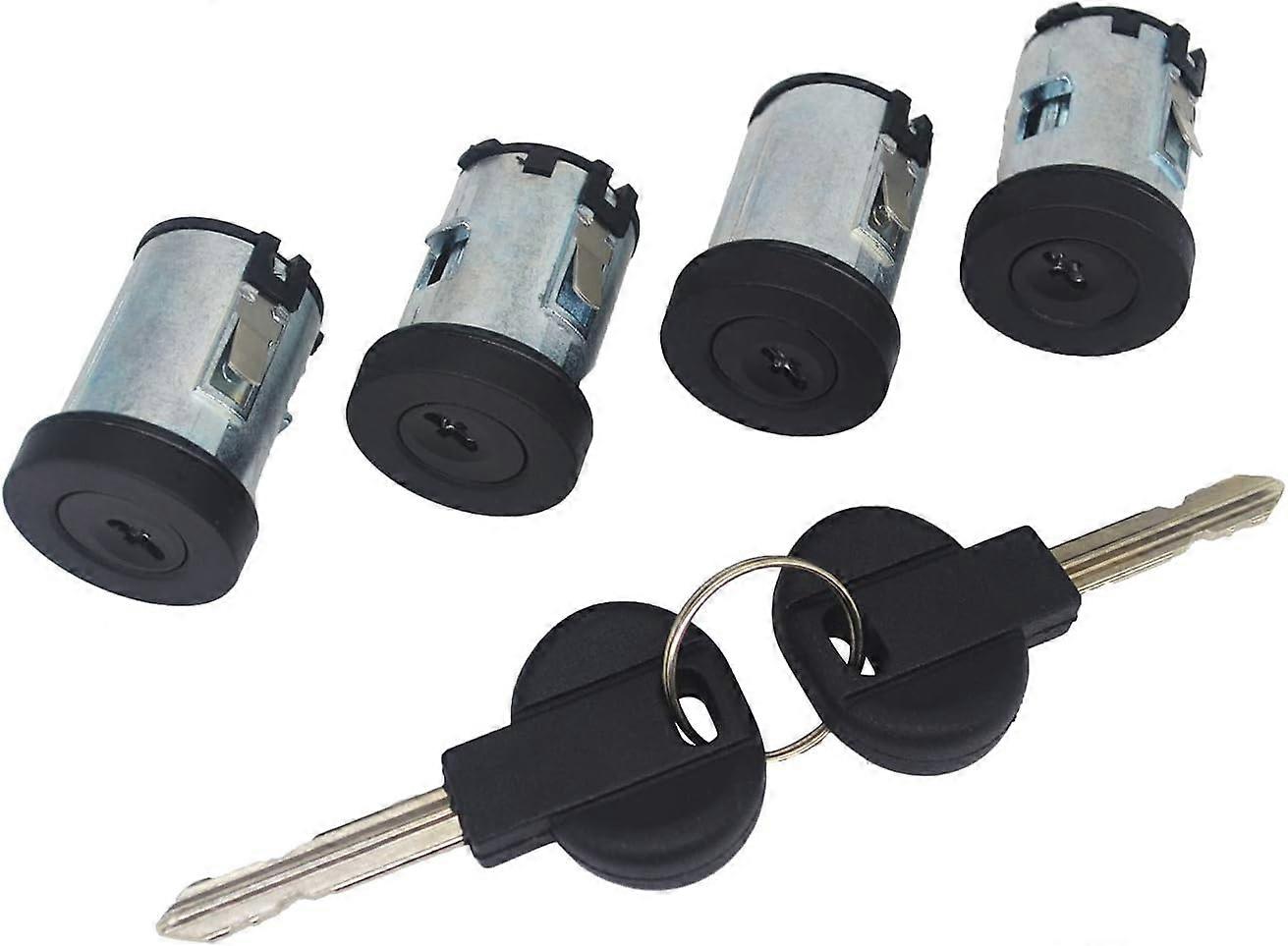 Serrure à barillet 5 portes avec 2 clés pour Evasion Jumpy Dispatch 806 Expert Scudo 9170.AY 4162.C9