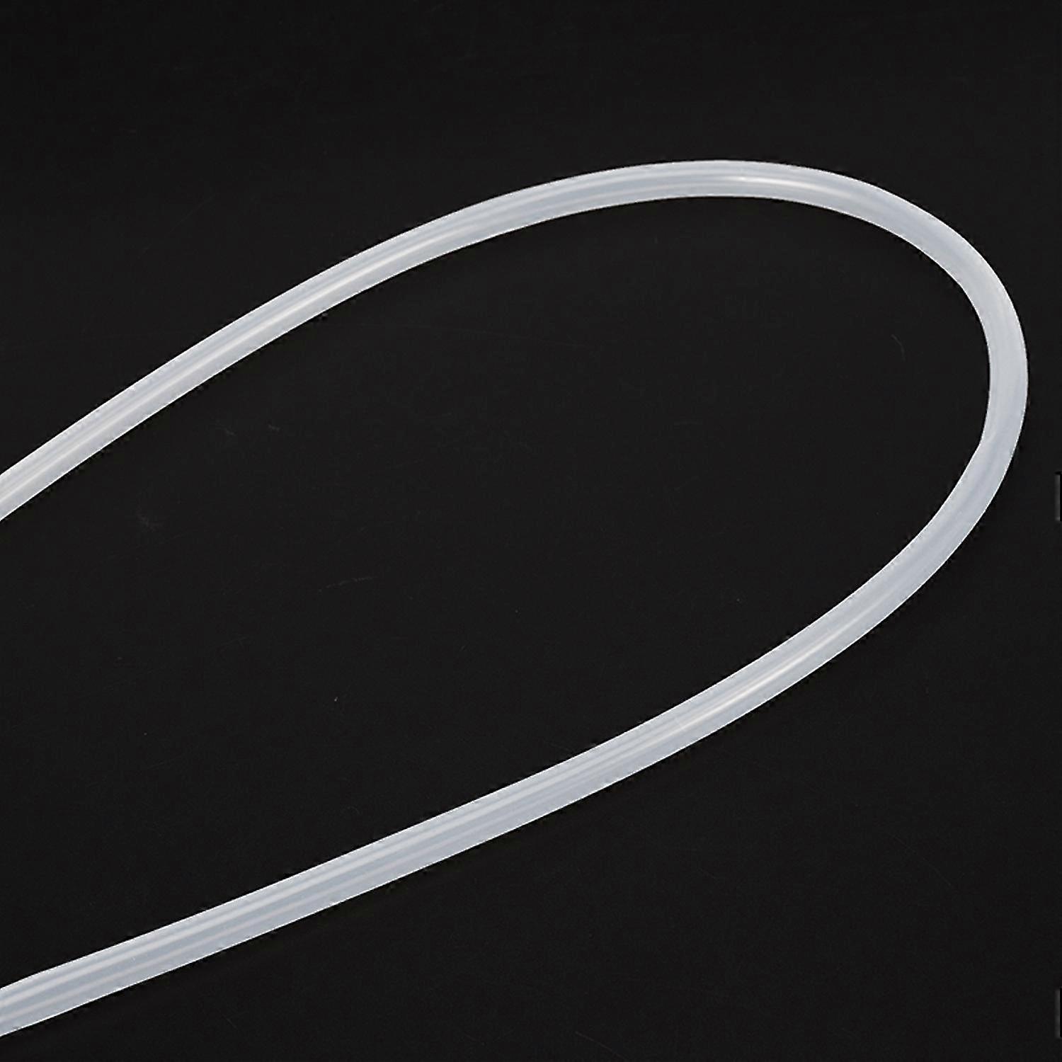 TEN-HIGH Tuyau Silicone Transparent 19mm X 25mm(DI X DE) De Qualité Alimentaire,3mm D'épaisseur,longueur 2m, Tuyau Pour La Chaîne De Production Alimentaire