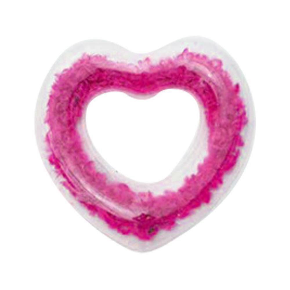 Inflatable Mermaid Pool Float Cute Swimming Ring Tube Red 70cm