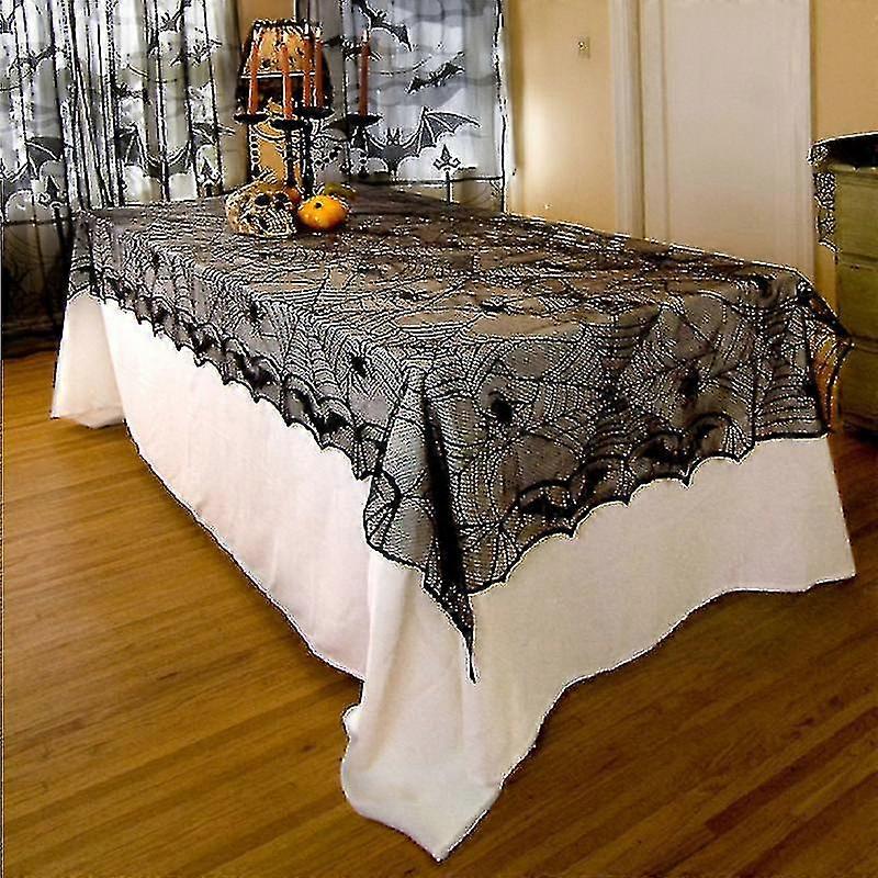 Hmwy- Tablecloth Table Cover Cobweb Home R