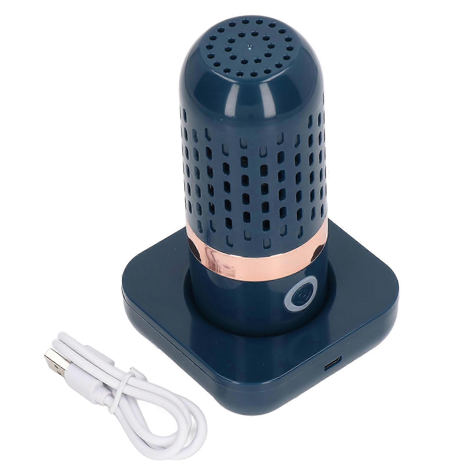USB Charging Automatic Vegetable Washing Machine Food Purifier for Fruits Rice Meat - Household Capsule Shape
