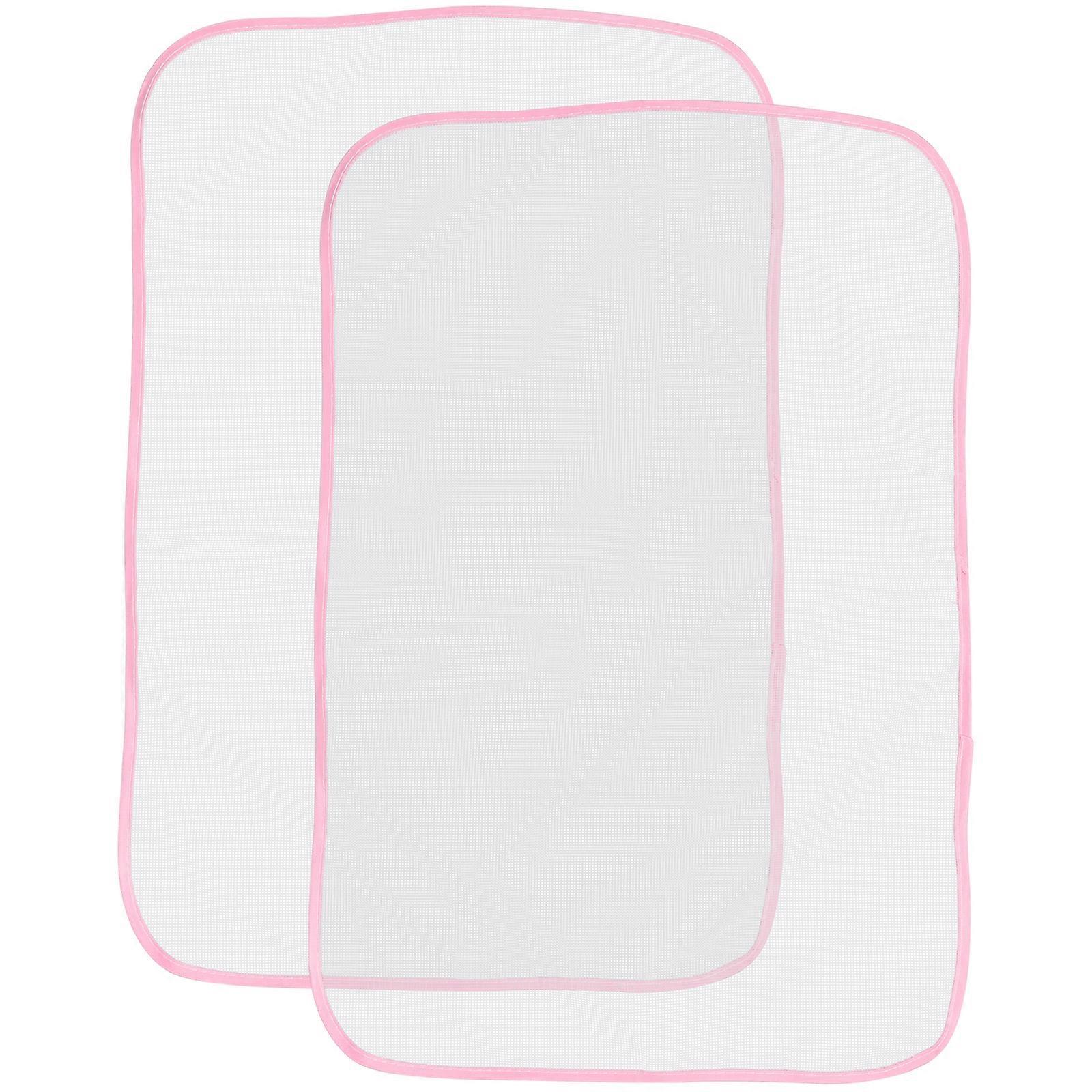 2Pcs Pressing Cloth for Ironing Board Heat-resistant Ironing Mesh Pad Protective Ironing Pressing Pad