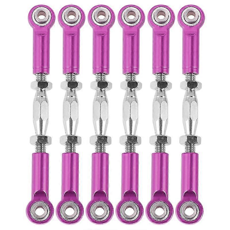 6pcs Rc Car Rod Linkage-c