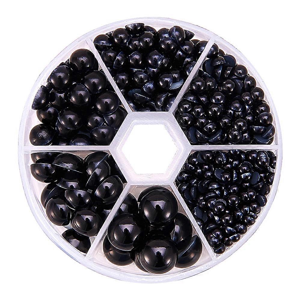690 semi-circular pearl beads
