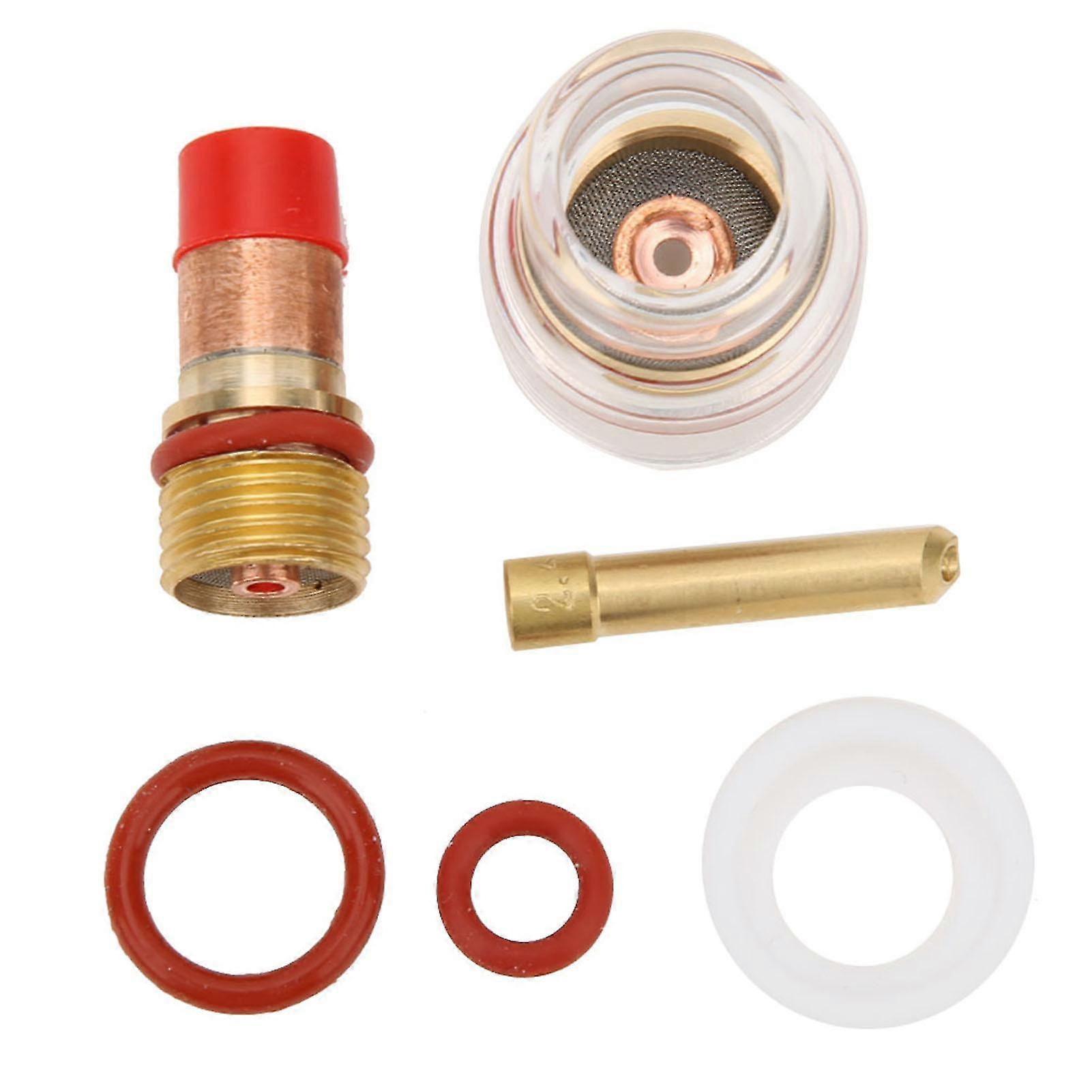Welding Torch Filter Guide Fluid Protection Collet with Transparent Glass Cover - WP 171826