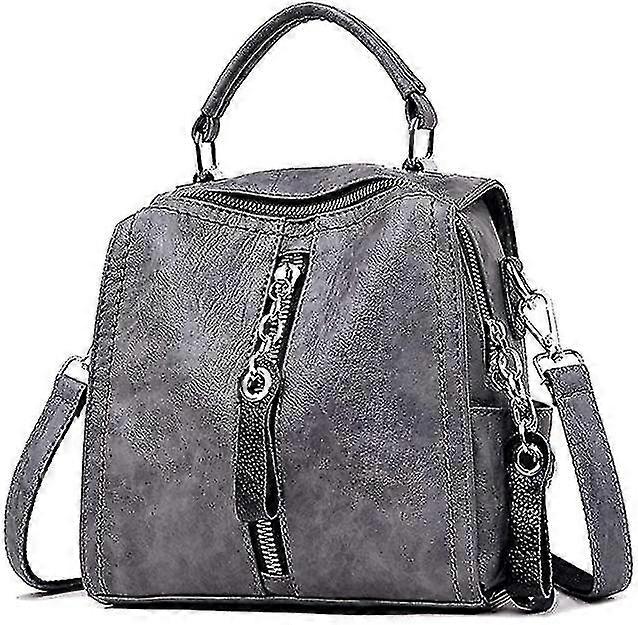 Mini Ladies Backpack Soft Leather One Shoulder Messenger Cute Handbag