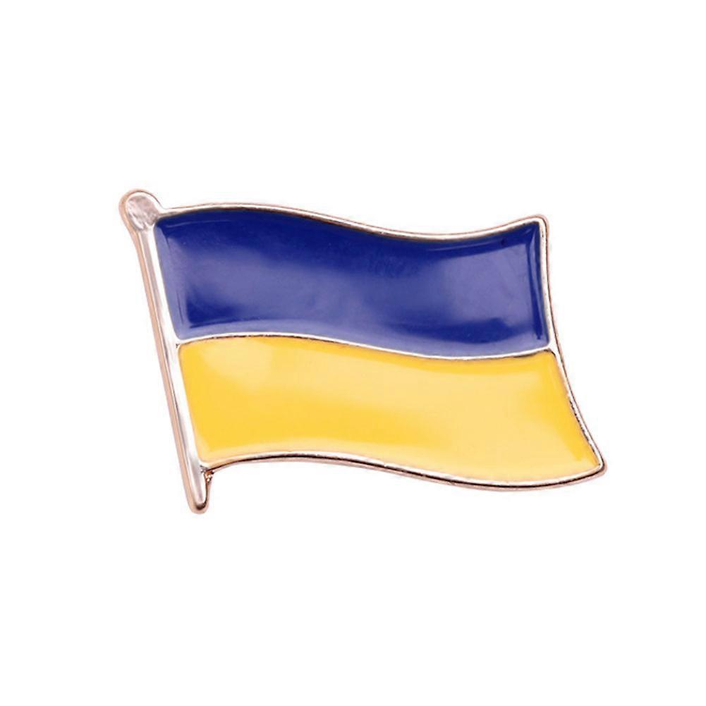 Anstecknadel der ukrainischen Flagge