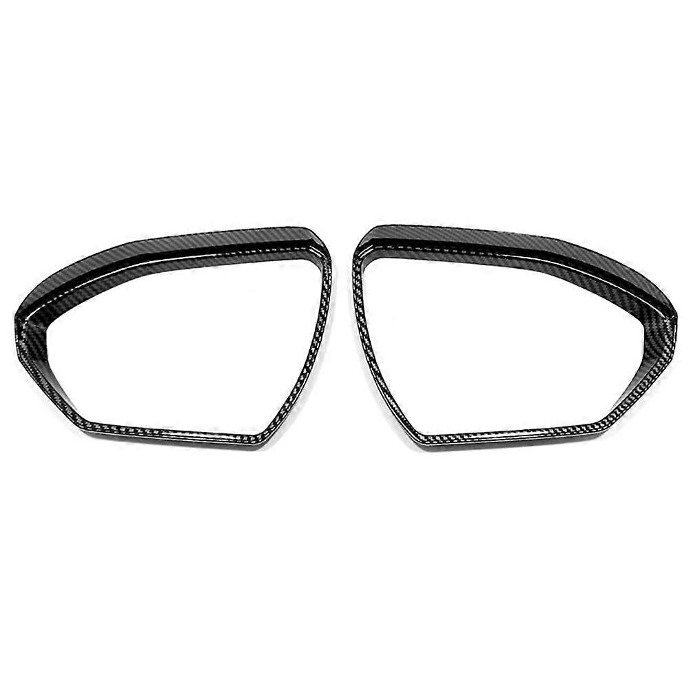 For NX4 2021 2022 Car Side Rearview Mirror Rain Eyebrow Cover Trim Shade Guard Accessories, Carbon