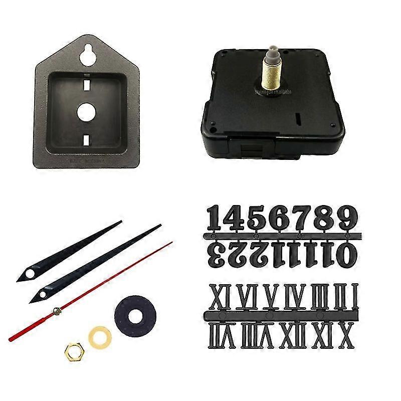 Clock Movement Mechanism Replacement Clock Numerals Set with Hands Clock Motor