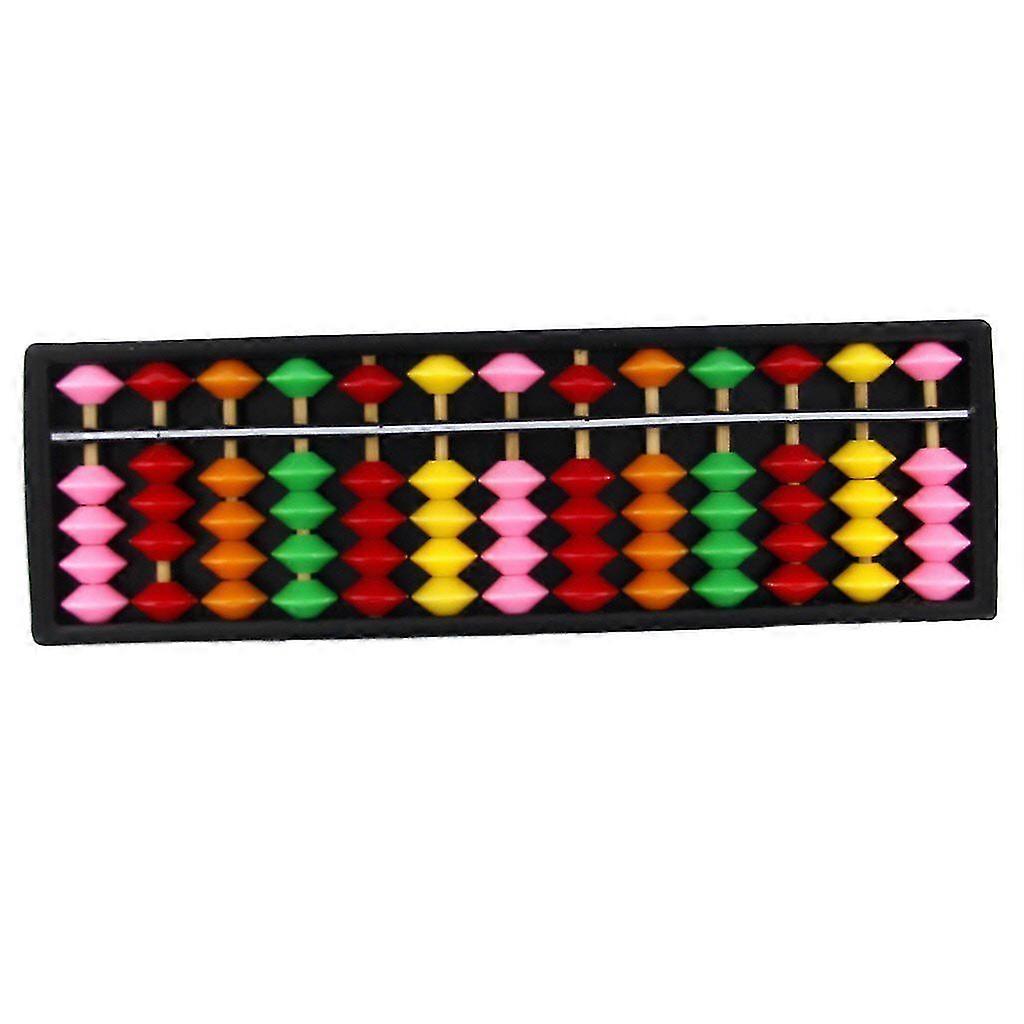 Portable Plastic Abacus Arithmetic Abacus calculation tool