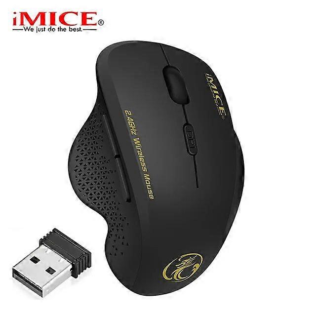 2.4G Wireless Mouse Computer Mouse Ergonomic Mouse Gaming 1600 DPI USB Optical Mause Gamer Pc Mice Wirelesss For Computer Laptop Mice & Trackballs