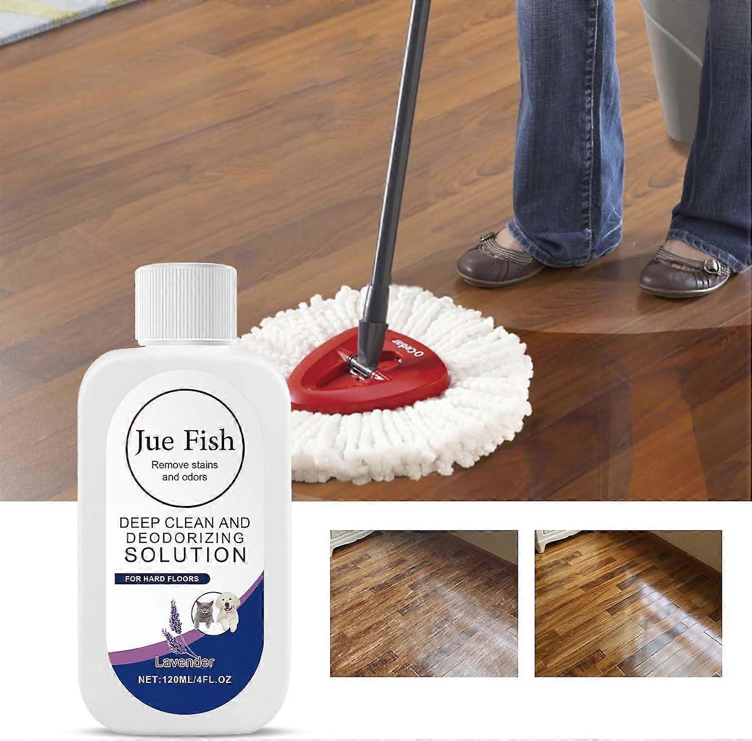New Lavender Scented Cleaning Solution,Multi-Surface Deodorizing Cleaning Solution,Floor Cleaning Solutions Cleaning Liquid for Various Floor Types 12