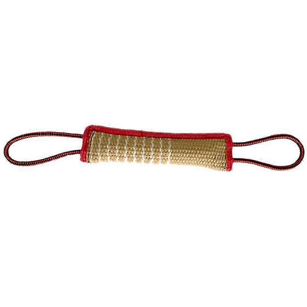 Dog Training Bite Pillow Jute Puppy Tug Toy Durable Bite Sleeve Stick For Pet Interactive Play