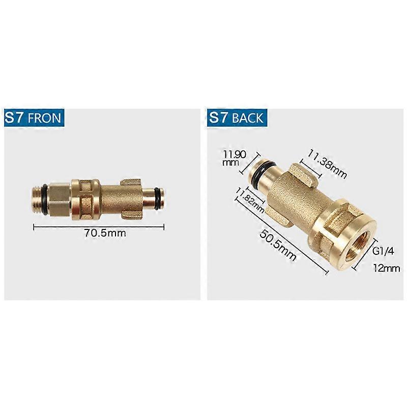 High Pressure Soap Foamer Snow Foam Lance Foam Cannon Foam Gun Nozzle Car Clean Foam Wash Foam Generator for Karcher Car Washer