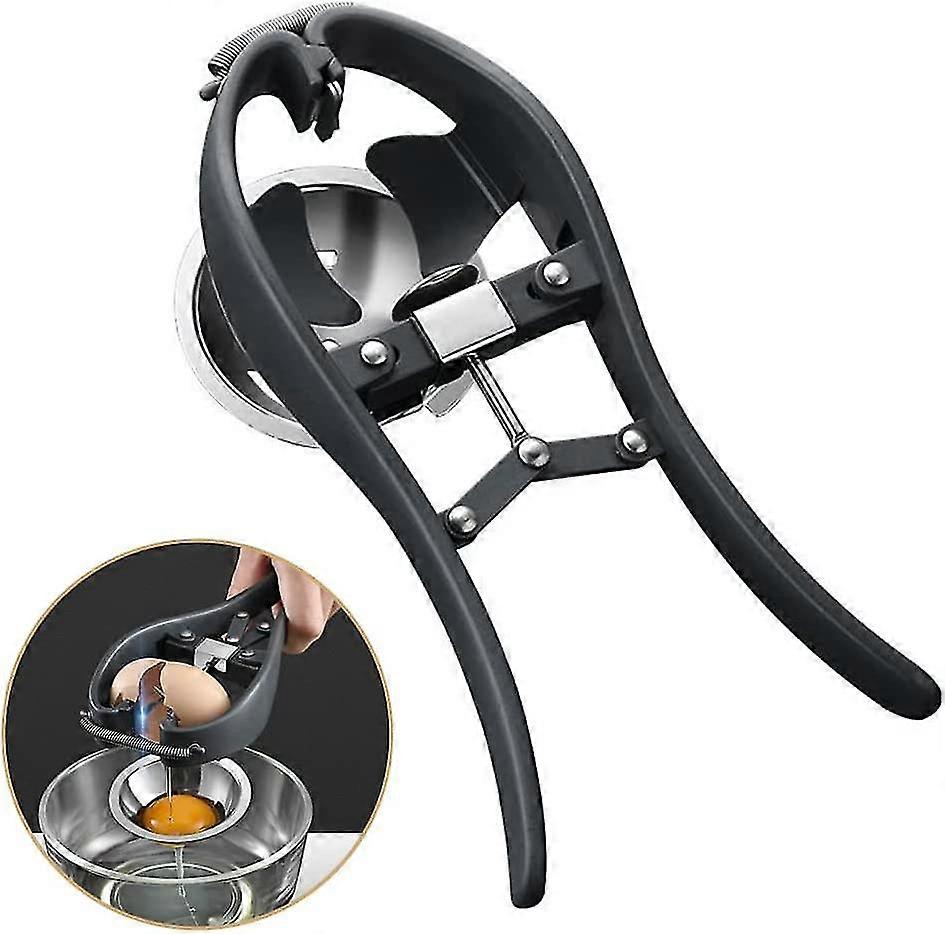 Stainless Steel Egg Separator Egg-cracker - Eggshell Cutter