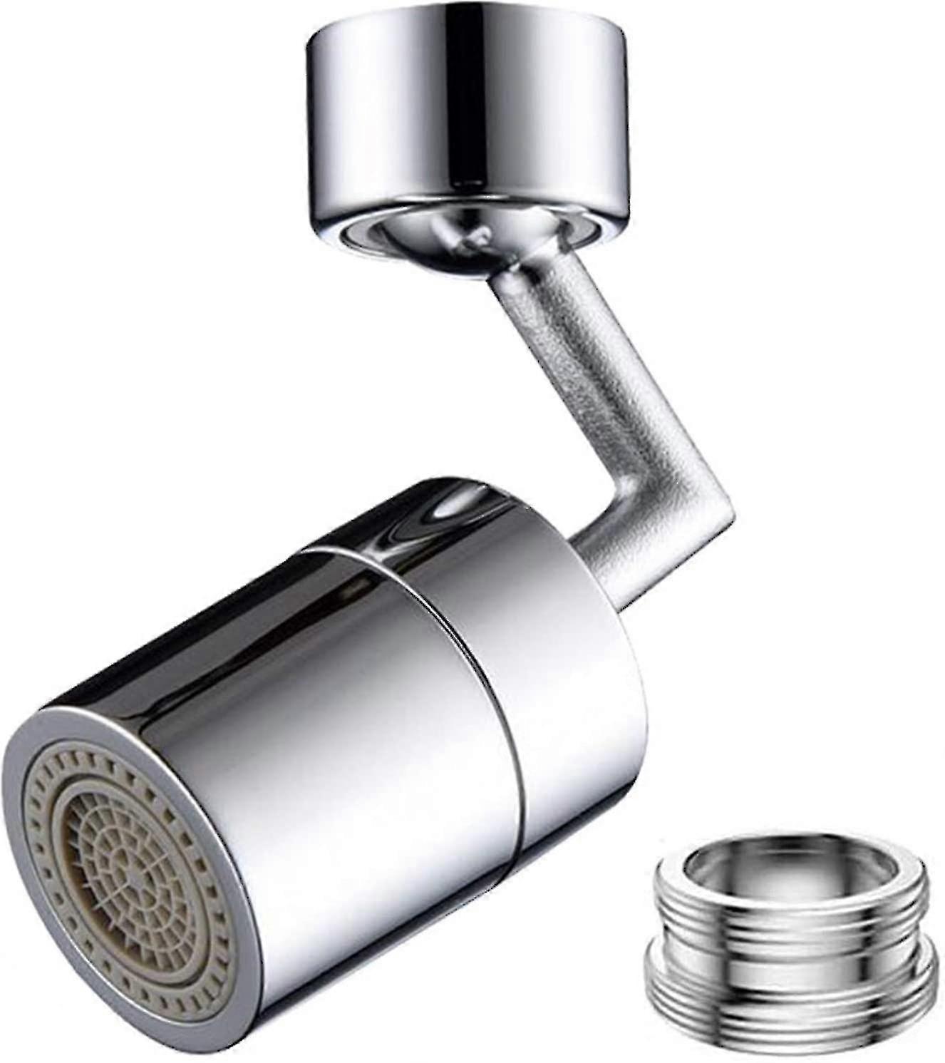 Dual Mode Rotating Kitchen Faucet Splash Filter Spray Faucet Foam Aerator Nozzle With 22mm To 24mm Adapter Mesh Filter