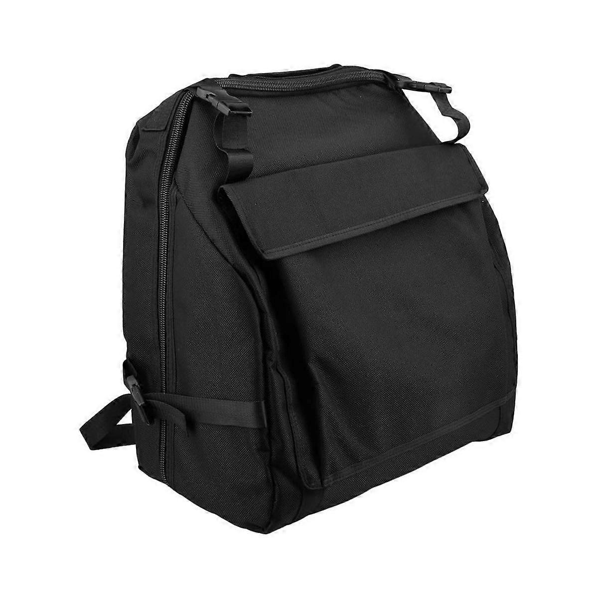 Black Oxford Cloth Accordion Case Storage Bag for 48 Bass Accordion
