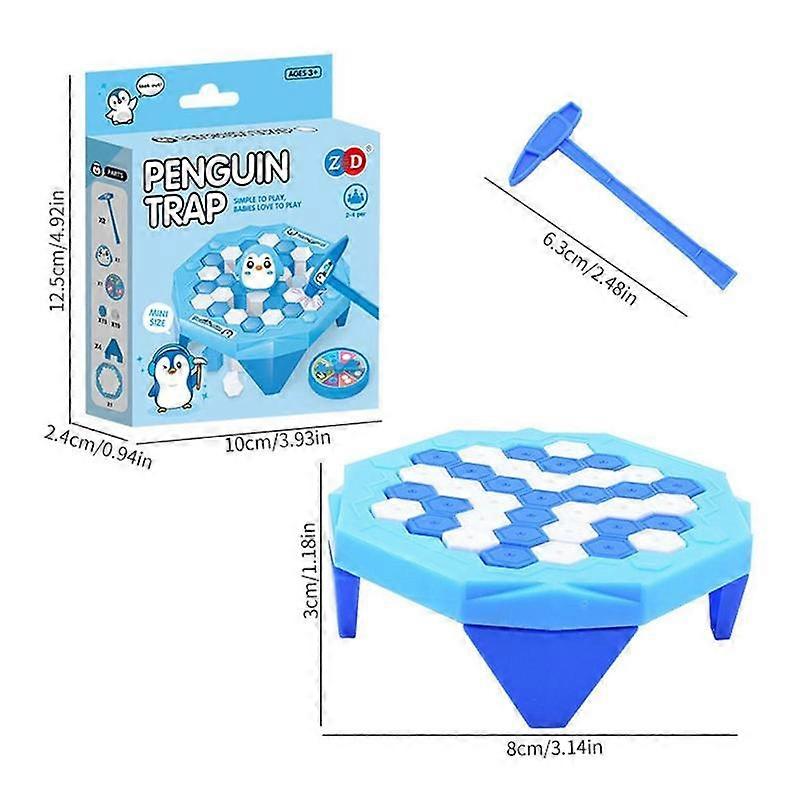 Ice Breaking Game Toy  Children Intellectual Development Toy Penguin Block Board Game Party Game Toy Funny Family Game Kids Gift