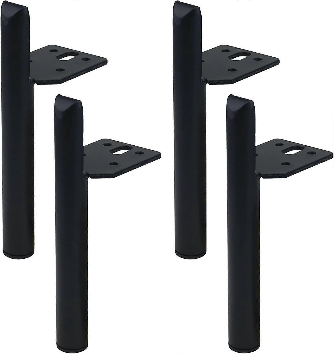 4 Pack Modern Coffee Table Legs Height 6"/150mm Cabinet Support Legs