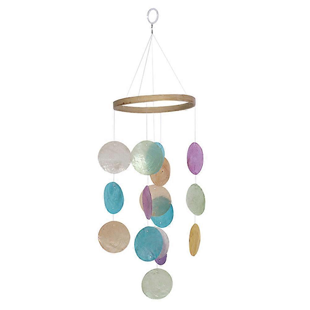 Garden Capiz Shell Wind Chime Window Hanging Wind Chime Outdoor Wind Chimes