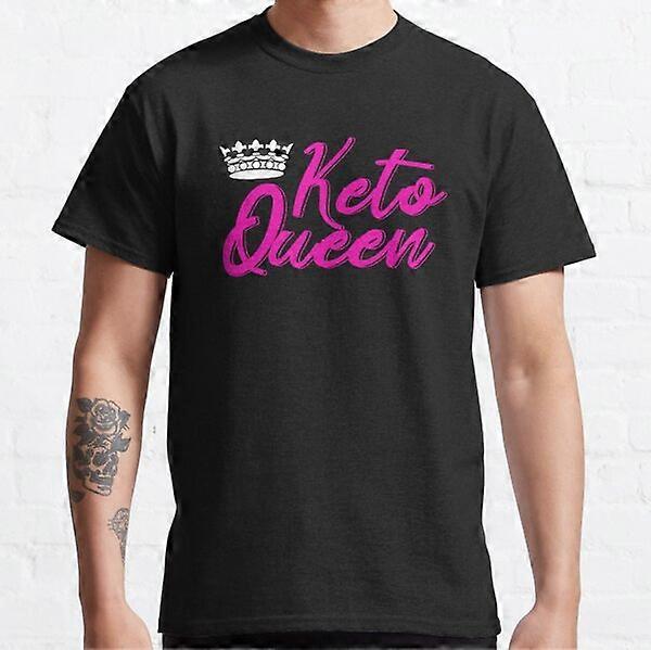 Keto Queen Low Carbs Keto Diet Klasické tričko-RK53485