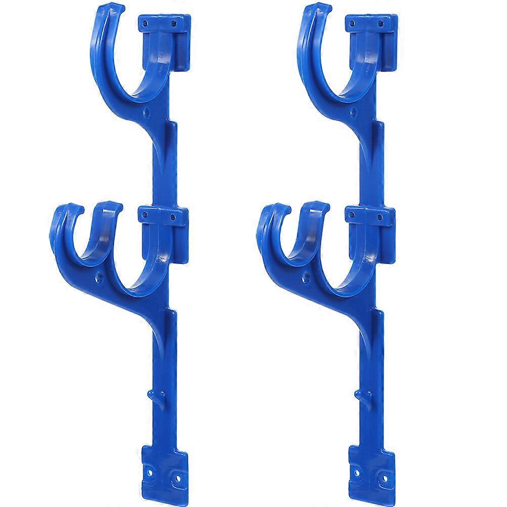 1 Pair Swimming Pool Hanger Pool Pole Hanger Pool Tool Organizer Pool Accessory