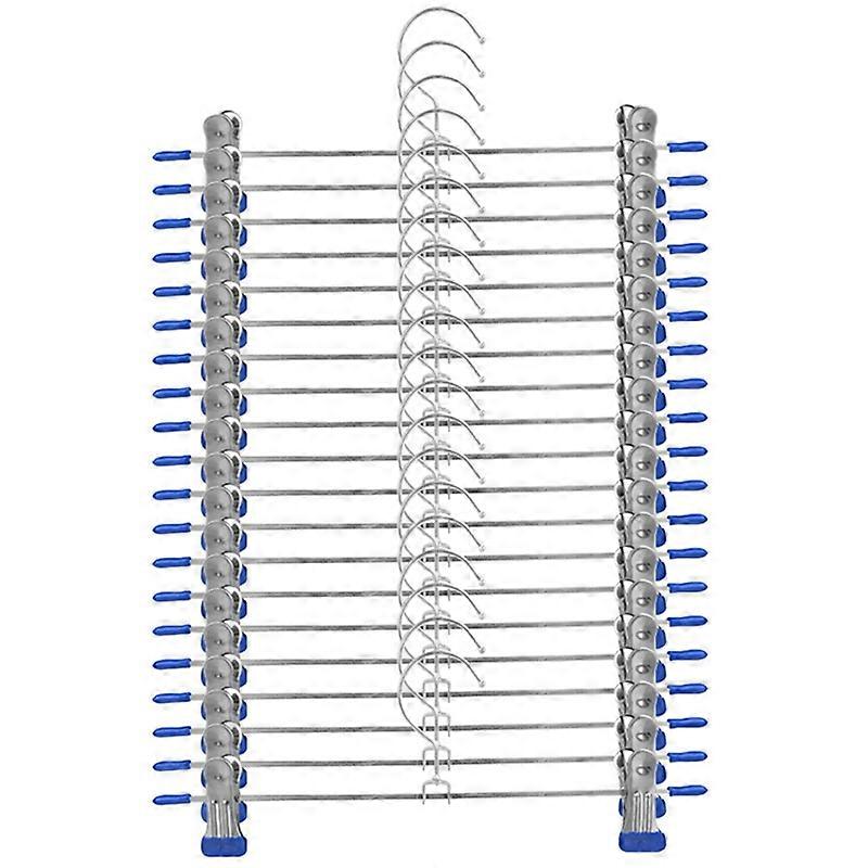 5/10/15/20Pcs Anti-slip Trouser Clothes Rack Organizer Shirt Pants Jeans Hanger JIKAIX