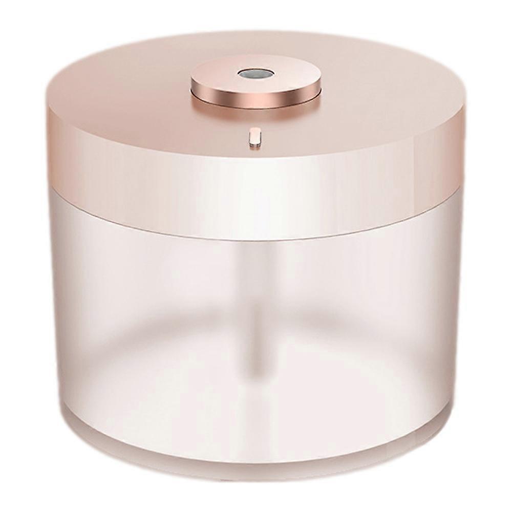 USB Desktop Mute Humidifier with Night Light Household Simple Air Moisturizing Small Atomizer-Pink