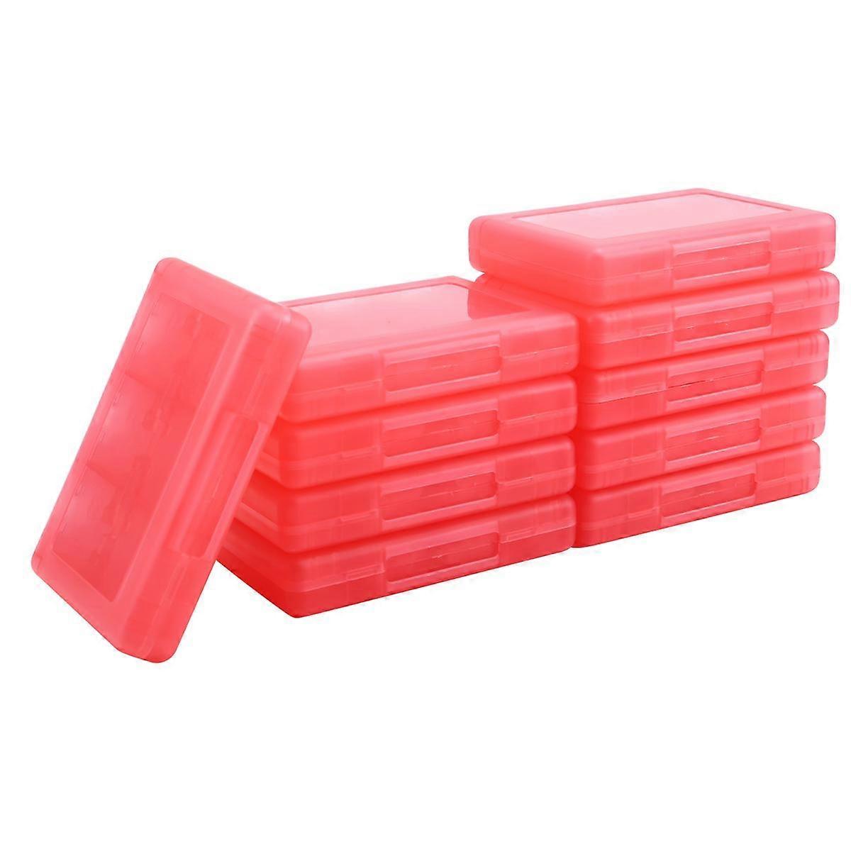 28-in-1 Game Card Storage Case for - Holder Red
